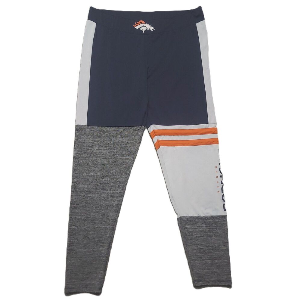 Denver Broncos NFL Apparel Womens XL Leggings Football Uniform Pants